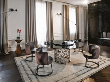 Tabella del ristorante e mobilia moderne su ordinazione della sala da pranzo degli insiemi della sedia