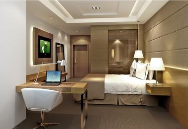 Rispettoso dell'ambiente a grandezza naturale dell'hotel di legno solido della mobilia moderna della camera da letto