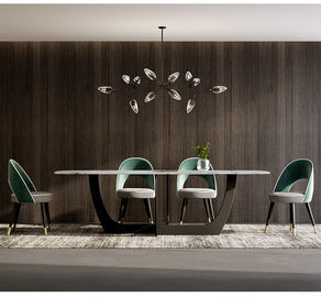 Stile di lusso moderno di marmo dell'italiano della tavola della sala da pranzo della mobilia dell'alto grado