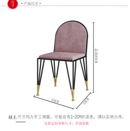 Sedie alla moda di legno solido/sedie della sala da pranzo struttura del metallo