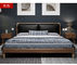 Progettazione di legno di modo della mobilia del letto di piattaforma della cenere moderna per gli hotel/appartamenti