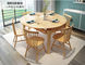 Tabella domestica di legno solido della mobilia/stile moderno estensibile del tavolo da pranzo