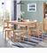 Il tavolo da pranzo amichevole del quadrato della sala da pranzo di legno di faggio di Eco ha personalizzato il colore/dimensione