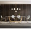 Stile di lusso moderno di marmo dell'italiano della tavola della sala da pranzo della mobilia dell'alto grado