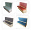 Sofà di legno del sedile della carta della mobilia di 120*60*1050 millimetro del singolo della cabina cuoio su ordine della disposizione dei posti a sedere