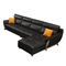 Struttura di legno del salone di 3 Seater del cuoio contemporaneo del sofà con il prezzo basso
